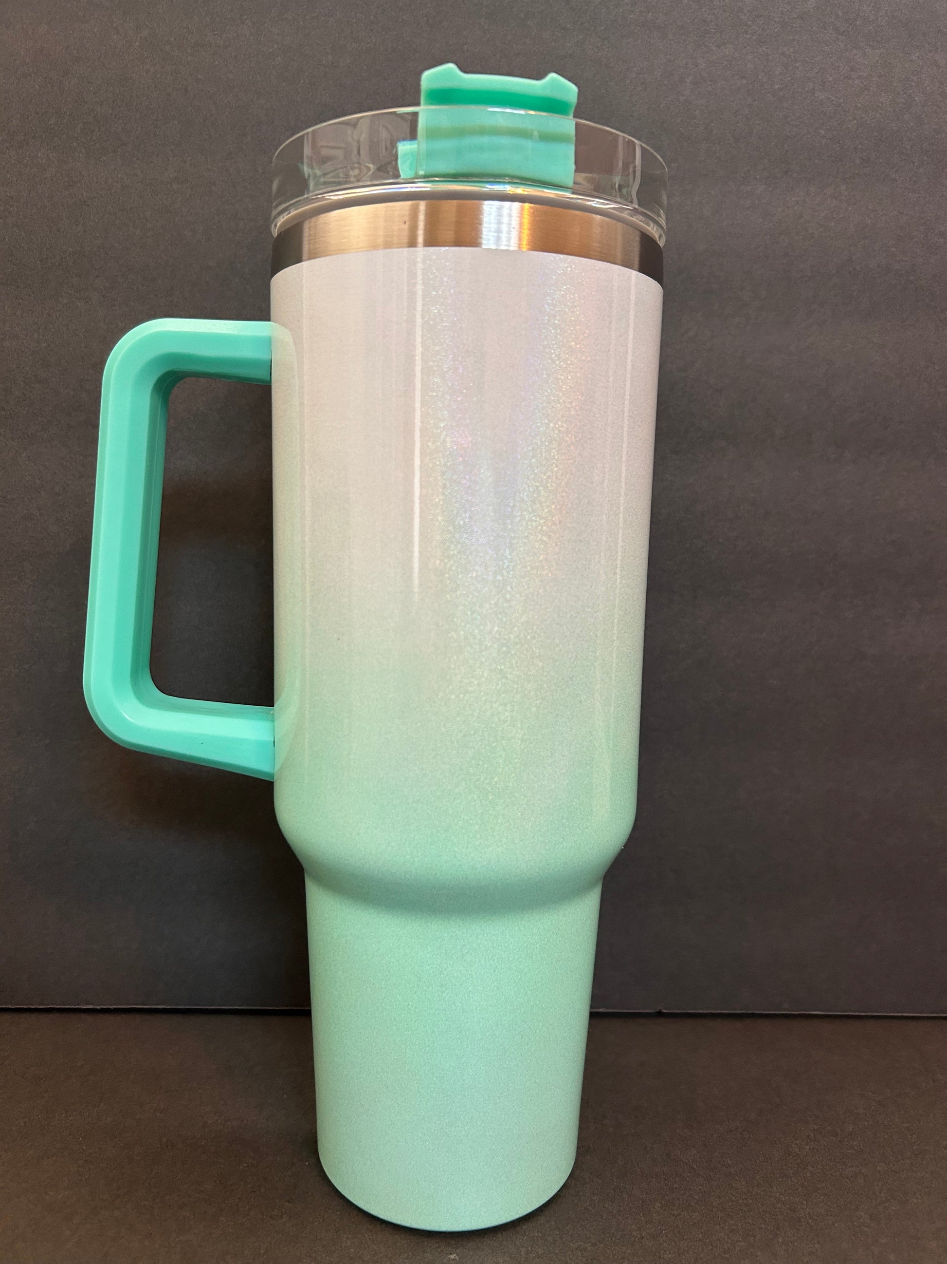 Refreshing Mint Green Tumbler - 40oz